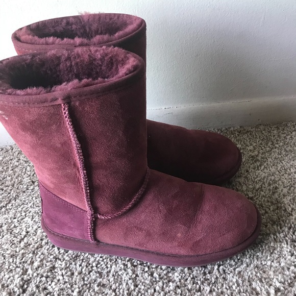 LL.Bean Red Suede Boots Size 8 Medium - Picture 5 of 8